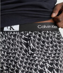 Pánske pyžamo NM2391E DRP čierna/biela - Calvin Klein XL černá/bílá