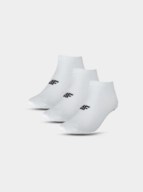 Pánske voľnočasové členkové ponožky (5pack) 4F - biele 43-46
