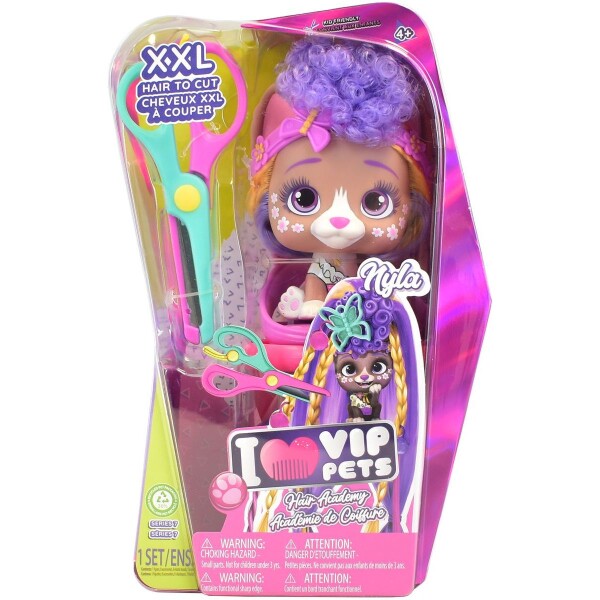VIP Pets VIP figúrka maznáčika s vlasovým štúdiom Nyla