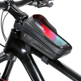 Tech-Protect V2 Bike Bag 1l čierna / Taška na bicykel s puzdrom na telefón