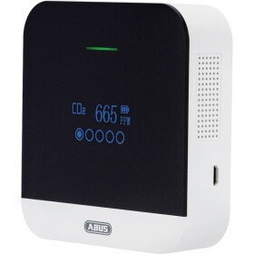 ABUS AirSecure CO2WM110, CO2WM110 detektor oxidu uhličitého 230 V, napájanie z akumulátora, detekce oxidu uhličitého (CO2); CO2WM110