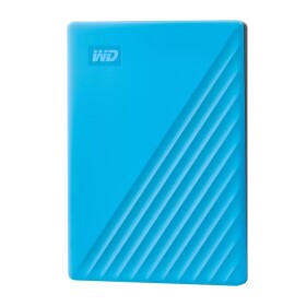 WD WD My Passport WDBR9S0060BBL - Festp - verschlusselt - 6 TB - extern (tragbar) - USB 3.2 Gen 1 - 256-Bit-AES - Sky