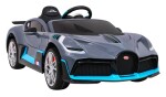 Mamido Detské elektrické autíčko Bugatti Divo čierne