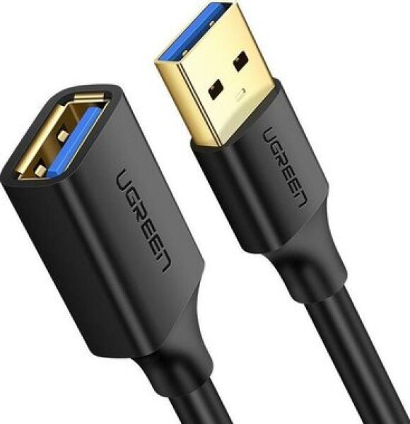 Ugreen Kábel USB-A 3.0 (M) - USB-A 3.0 (F) 1.5 m čierna (30126)