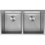 MEXEN - Binox oceľový drez 2-bowl 800 x 450 mm, nerez HC 6421802000-01HC