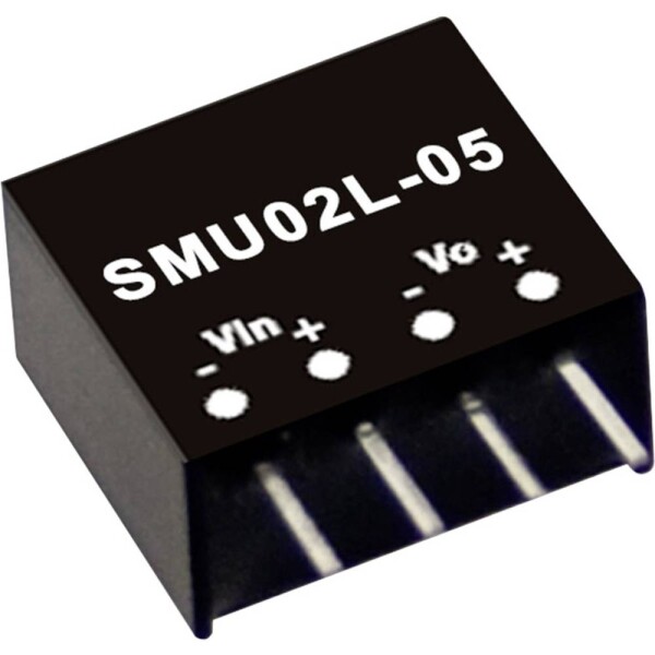 MEAN WELL SMU02M-12 DC / DC menič napätia, modul 167 mA 2 W Počet výstupov: 1 x; SMU02M-12