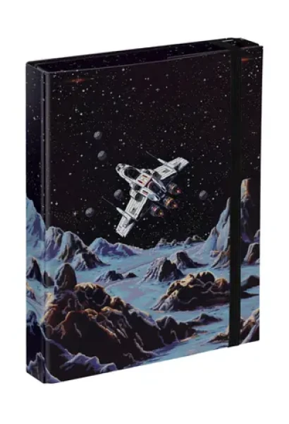 BAAGL Dosky na školské zošity A5 Pixel Space / 17 x 23 x 3 cm (A-35086)