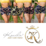 Trendy Highwaist Shorts with chain print XL/XXL