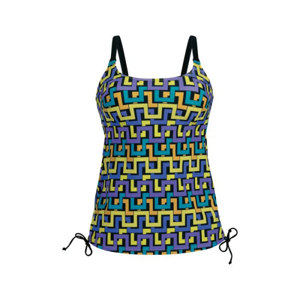 Tielko Yara Tankiny Style 8488-1 multi colour - Anita Classix 009 multi colour 46E