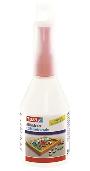 Tesa Univerzálne lepidlo 90 g / Lepidlo / Tekuté / Pre interiér (57013-00000-05)