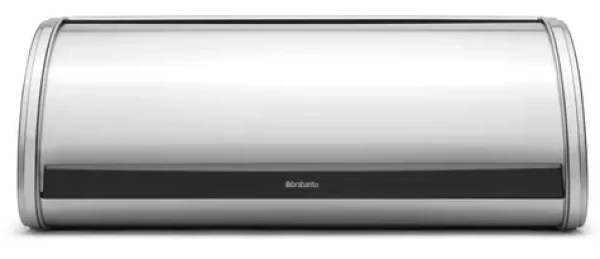 Brabantia Roll Top Chlebník 16L matná strieborná / nerez oceľ / 44.5 x 17.3 x 26.2 cm (34 89 21)