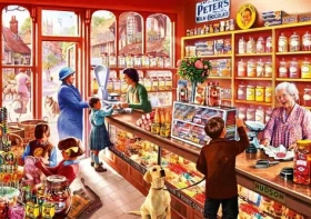 BlueBird Puzzle Cukráreň na návsi
