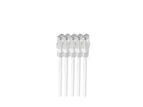 Shiverpeaks Cat6 S/FTP biela / Patch kábel / 0,25 m / 250 MHz / LSZH / RJ-45 (BS75711-H0.25W-SET5)
