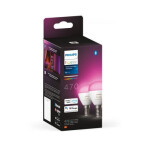 Philips HUE WACA LED Luster žiarovka 5.1W sada 2ks / E14 / 470lm / 2000-6500K / stmievateľné / IP20 (8719514491281)