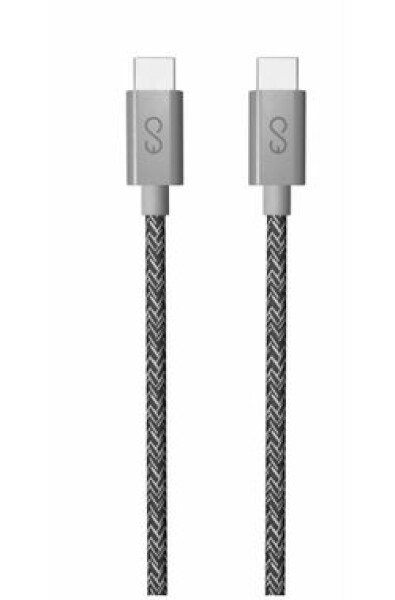 Epico kábel USB-C PD 60W 1.8m šedá / 2x USB-C (M) (9915101300186)