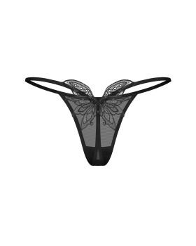 Dámske tangá Veyane Thong Black - Obsessive L/XL