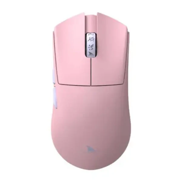 Darmoshark M3s PRO ružová / Herná bezdrôtová myš / 26000DPI / 8 tlačidiel / USB-C / BT / 2.4G (M3s pro pink)