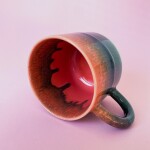 Studio Arhoj Porcelánový hrnček s uškom Agathina 300 ml