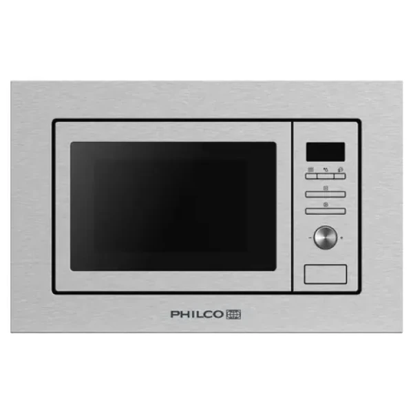 Philco PMD 2085 BIX strieborná / Vstavaná mikrovlnná rúra / 800W / 20L (8590669376230)