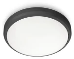 Philips Doris 6W čierna / Vonkajšie LED svietidlo / 600 lm / 4000K / IP54 / 22 cm (SKL000396631)
