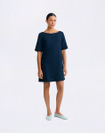 Thinking MU Navy Hemp Kieran Dress NAVY XS
