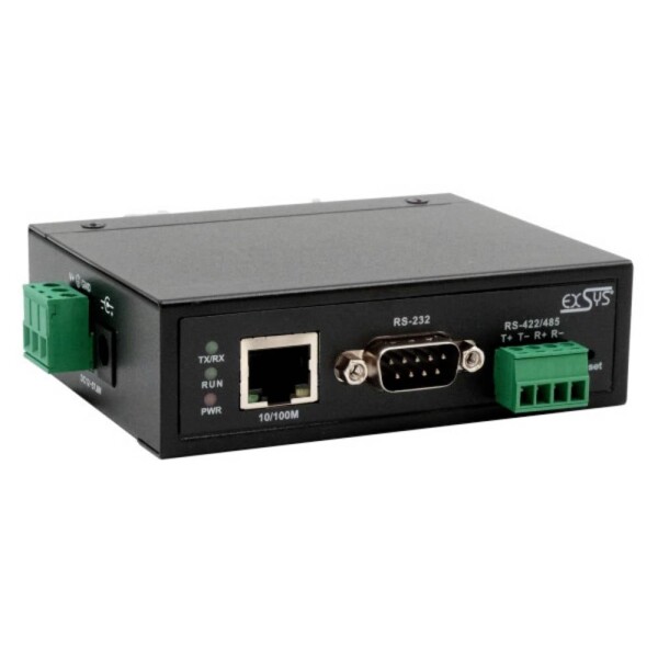 Exsys EXSYS EX-61001 Ethernet zu 1 x Seriell R sériový server pre konzoly; EX-61001