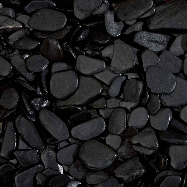 Granulati Zandobbio Okrasné kamene Piatto Nero 20 - 60 mm 20 kg