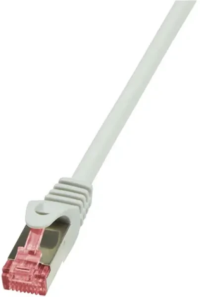 LogiLink CAT6 sivá / Patch kábel / S/FTP / RJ-45 / 0,25 m / AWG 27/7 LSZH (CQ2012S)