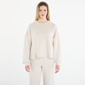 Mikina Nike 24.7 ImpossiblySoft Women's Dri-FIT Oversized Crew-Neck Top Lt Orewood Brn/ Lt Iron Ore S