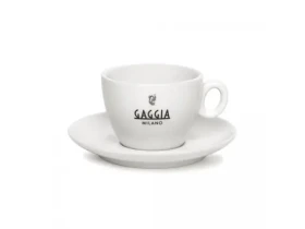 Gaggia šálky s podšálkami cappuccino / 4 ks / porcelán (421946506421)