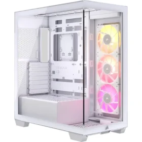 Corsair iCUE LINK 3500X RGB biela / E-ATX / 2x USB-A 3.2 / 1x USB-C 3.2 / 3x 120mm / bez zdroja / priehľadná bočnica (CC-9011281-WW)