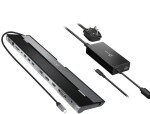 J5create j5create JCD543P-FN stacja dokująca Przewodowa USB 3.2 Gen 1 (3.1 Gen 1) Type-C Čierny, strieborný