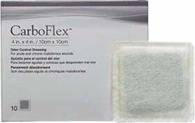 CARBOFLEX OBVAZ POHLCUJÚCI ZÁPACH 10x10cm 10 ks