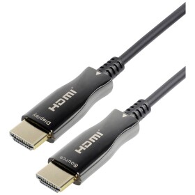 Maxtrack HDMI prepojovací kábel Zástrčka HDMI-A, Zástrčka HDMI-A 40.00 m čierna C 508-40 ML 4K UHD HDMI kábel; C 508-40 ML