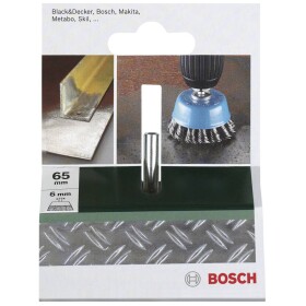 Bosch Accessories Misková kefa na vŕtačky - krútený drôt, priemer 65 mm = 65 mm Ø drieku 6 mm 2609256521 1 ks; 2609256521