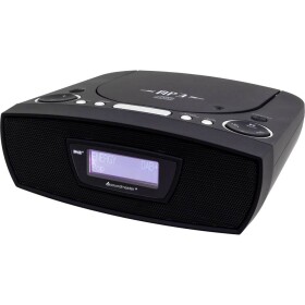 Soundmaster URD480SW URD480SW rádiobudík, FM, AUX, CD, USB, čierna; URD480SW