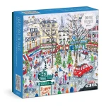 Galison Fóliové puzzle Michael Storrings Vianočný Paríž 1000 dielikov