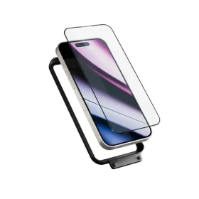 Epico ImpactBuffer Glass 3D Ochranné sklo pre Apple iPhone 16 PLUS /s inštalačným rámčekom (90912151300008)