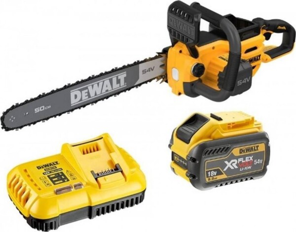 Dewalt 54v xr fv piła łańcuchowa 50cm 1 x 9ah