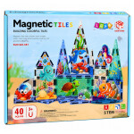 Mamido Magnetická stavebnica morské zvieratá 40 dielikov