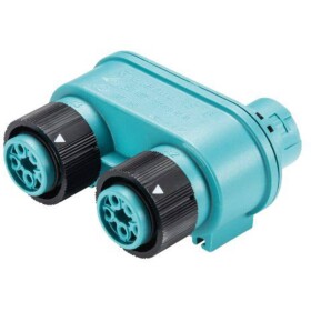 Wieland Electric RST16I5V 2P1 TGVGA TB 46.050.1253.6 rozvádzač pre guľatý faston, 1 ks; 46.050.1253.6
