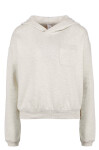 Dámska mikina s kapucňou QS5612E-SZH béžová - Calvin Klein XS tělová
