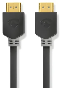 Nedis High Speed HDMI 7,5 m antracitová / Kábel HDMI / 4K 60Hz / ARC / 18 Gbps / Ethernet (CVBW34000AT75)