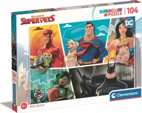 Clementoni PUZZLE DC Liga supermaznáčikov