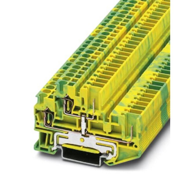 Protective conductor double-level terminal block STTB 2,5/2P-PE 3040067 Phoenix Contact; 3040067
