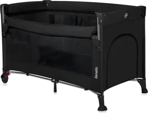 Lionelo Postieľka cestovná Ellen 3v1 Black Carbon / od 0 do 3 rokov / do 15 kg (LO-ELLEN BLACK CARBON)