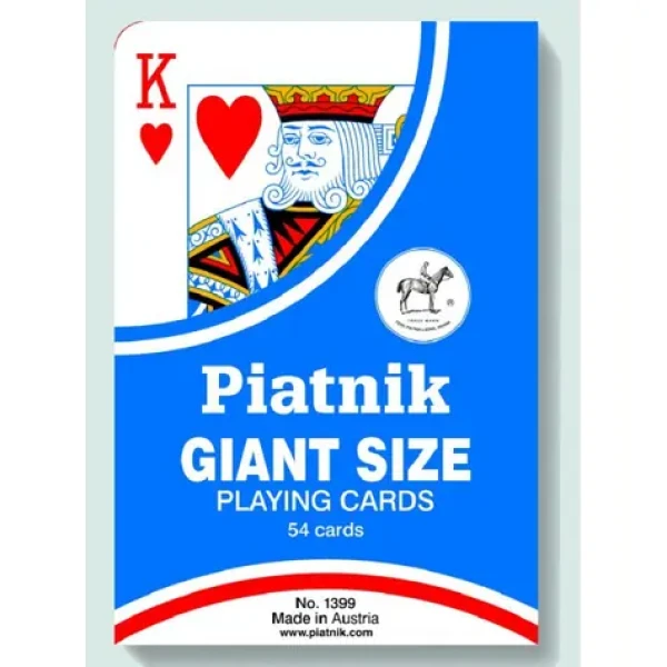 Piatnik Bridž Extra veľké karty