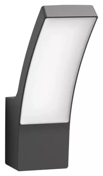 Philips Splay LED 12W antracit / Vonkajšie nástenné svietidlo / 1200lm / 4000K / IP44 (SKL000396639)