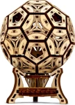 Wooden City 3D puzzle Multifunkčný organizér - Futbalová lopta 175 dielikov