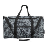 Fitness taška Semiline A3032-5 Black/Grey Camo 33 cm x 60 cm x 30 cm